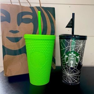 Starbucks Halloween tumblers
